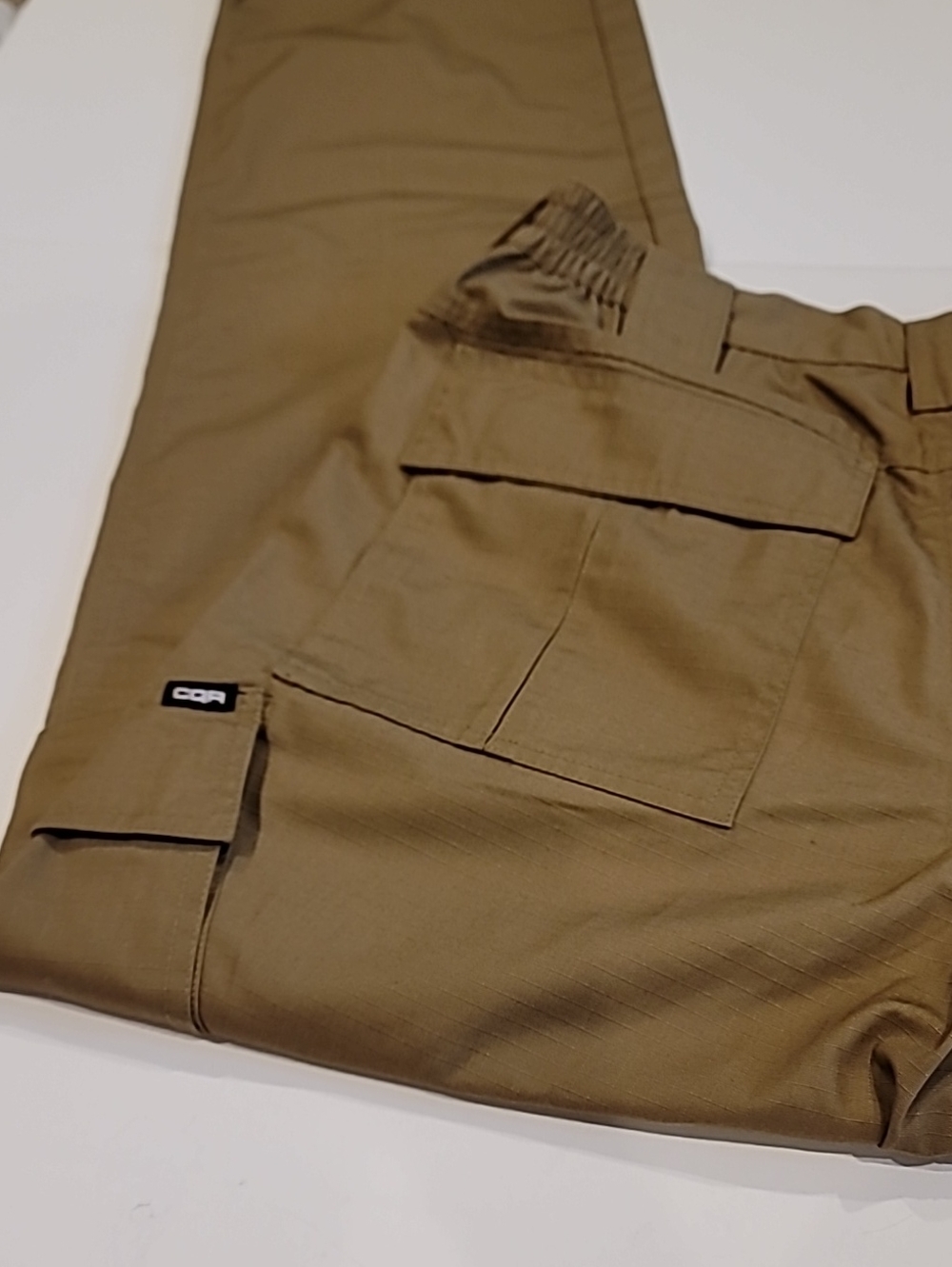 CQR Tan Cargo Ripstop Utility Pants 30W 32L - Picture 9 of 16